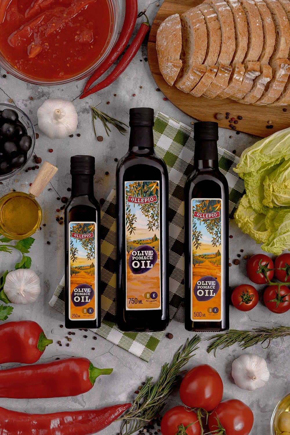 Allepio Pomace Olive Oil&nbsp;